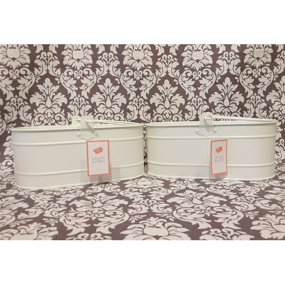 Target Bullseye White Utility Bucket